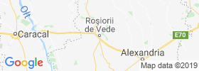 Rosiori De Vede map